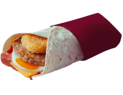 Breakfast-Wrap-with-Brown-Sauce